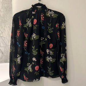 Ted Baker Floral Blouse. Size 0